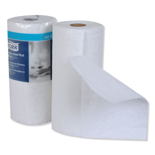 Tork® wholesale. Handi-size Perforated Kitchen Roll Towel, 2-ply, 11 X 6.75, White, 120-roll, 30-carton. HSD Wholesale: Janitorial Supplies, Breakroom Supplies, Office Supplies.
