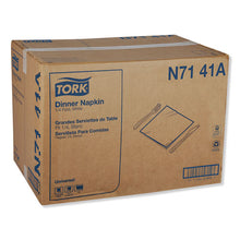 Load image into Gallery viewer, Tork® wholesale. TORK Universal Dinner Napkins, 1-ply, 17&quot; X 17&quot;, 1-4 Fold, White, 4008-carton. HSD Wholesale: Janitorial Supplies, Breakroom Supplies, Office Supplies.