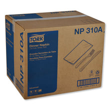 Load image into Gallery viewer, Tork® wholesale. TORK Advanced Dinner Napkins, 2 Ply, 15&quot; X 16.25&quot;, 1-8 Fold, White, 375-packs, 8 Packs-carton. HSD Wholesale: Janitorial Supplies, Breakroom Supplies, Office Supplies.