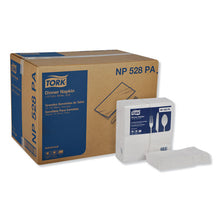 Load image into Gallery viewer, Tork® wholesale. TORK Advanced Dinner Napkins, 2-ply, 15&quot; X 17&quot;, 1-8 Fold, White, 100-pk, 28 Pk-ct. HSD Wholesale: Janitorial Supplies, Breakroom Supplies, Office Supplies.