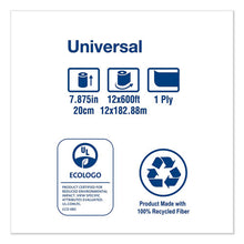 Load image into Gallery viewer, Tork® wholesale. TORK Universal Hardwound Roll Towel, 7.88&quot; X 600 Ft, Natural, 12-carton. HSD Wholesale: Janitorial Supplies, Breakroom Supplies, Office Supplies.