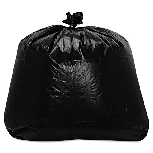Trinity Plastics wholesale. Low-density Can Liners, 56 Gal, 1.6 Mil, 43" X 47", Black, 100-carton. HSD Wholesale: Janitorial Supplies, Breakroom Supplies, Office Supplies.