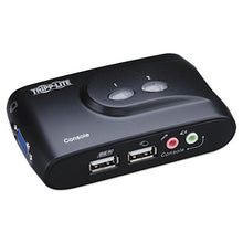 Load image into Gallery viewer, Tripp Lite wholesale. Compact Usb Kvm Switch With Audio And Cable, 2 Ports. HSD Wholesale: Janitorial Supplies, Breakroom Supplies, Office Supplies.