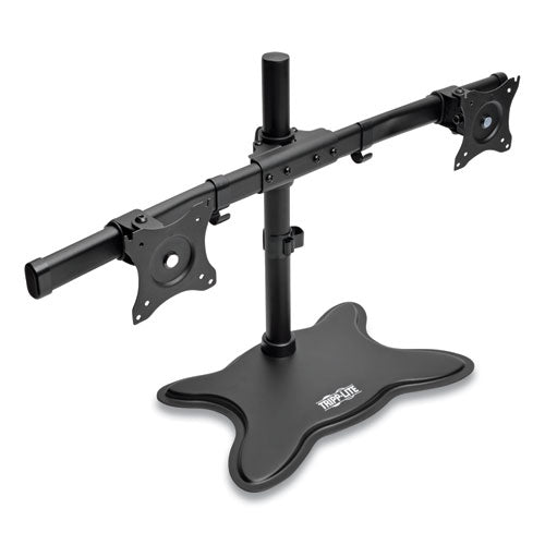 Tripp Lite wholesale. Dual Desktop Monitor Stand, For 13" To 27" Monitors, 31.69" X 10" X 18.11", Black, Supports 26 Lb. HSD Wholesale: Janitorial Supplies, Breakroom Supplies, Office Supplies.