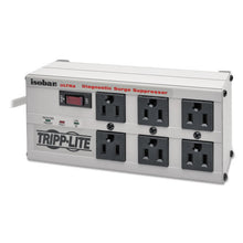 Load image into Gallery viewer, Tripp Lite wholesale. Isobar Surge Protector, 6 Outlets, 6 Ft Cord, 3330 Joules, Metal Housing. HSD Wholesale: Janitorial Supplies, Breakroom Supplies, Office Supplies.