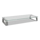 Tripp Lite wholesale. Universal Glass-top Monitor Riser, 22" X 8" X 3", Clear, Supports 3.9 Lbs. HSD Wholesale: Janitorial Supplies, Breakroom Supplies, Office Supplies.