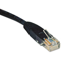 Load image into Gallery viewer, Tripp Lite wholesale. Cat5e 350mhz Molded Patch Cable, Rj45 (m-m), 25 Ft., Black. HSD Wholesale: Janitorial Supplies, Breakroom Supplies, Office Supplies.