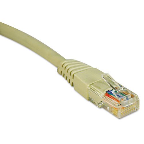 Tripp Lite wholesale. Cat5e 350mhz Molded Patch Cable, Rj45 (m-m), 25 Ft., Gray. HSD Wholesale: Janitorial Supplies, Breakroom Supplies, Office Supplies.