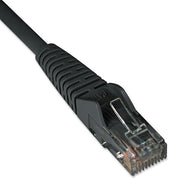 Tripp Lite wholesale. Cat6 Gigabit Snagless Molded Patch Cable, Rj45 (m-m), 1 Ft., Black. HSD Wholesale: Janitorial Supplies, Breakroom Supplies, Office Supplies.