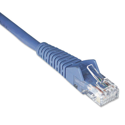 Tripp Lite wholesale. Cat6 Gigabit Snagless Molded Patch Cable, Rj45 (m-m), 7 Ft., Blue. HSD Wholesale: Janitorial Supplies, Breakroom Supplies, Office Supplies.