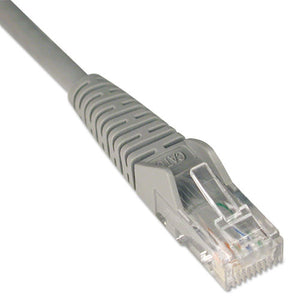 Tripp Lite wholesale. Cat6 Gigabit Snagless Molded Patch Cable, Rj45 (m-m), 7 Ft., Gray. HSD Wholesale: Janitorial Supplies, Breakroom Supplies, Office Supplies.