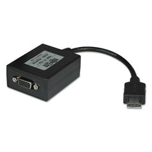 Load image into Gallery viewer, Tripp Lite wholesale. Hdmi To Vga With Audio Converter Cable, 1920 X 1200 (1080p), 6&quot;. HSD Wholesale: Janitorial Supplies, Breakroom Supplies, Office Supplies.