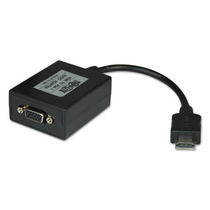 Tripp Lite wholesale. Hdmi To Vga With Audio Converter Cable, 1920 X 1200 (1080p), 6". HSD Wholesale: Janitorial Supplies, Breakroom Supplies, Office Supplies.