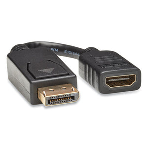 Tripp Lite wholesale. Display Port To Hdmi Adapter Cable, 6", Black. HSD Wholesale: Janitorial Supplies, Breakroom Supplies, Office Supplies.