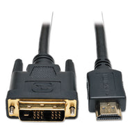 Tripp Lite wholesale. Hdmi To Dvi-d Cable, Digital Monitor Adapter Cable (m-m), 1080p, 6 Ft., Black. HSD Wholesale: Janitorial Supplies, Breakroom Supplies, Office Supplies.