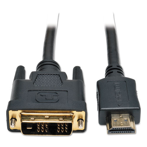 Tripp Lite wholesale. Hdmi To Dvi-d Cable, Digital Monitor Adapter Cable (m-m), 1080p, 10 Ft., Black. HSD Wholesale: Janitorial Supplies, Breakroom Supplies, Office Supplies.