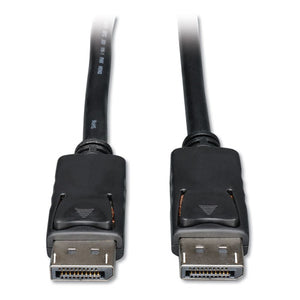 Tripp Lite wholesale. Displayport Cable With Latches (m-m), 4k X 2k 3840 X 2160 @ 60hz, 3 Ft.. HSD Wholesale: Janitorial Supplies, Breakroom Supplies, Office Supplies.