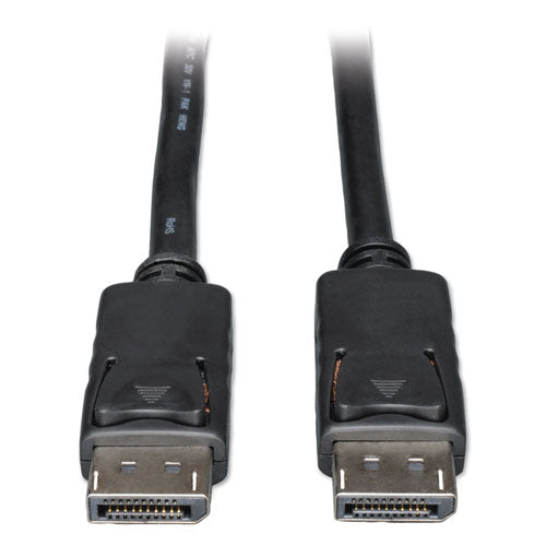 Tripp Lite wholesale. Displayport Cable With Latches (m-m), 4k X 2k 3840 X 2160 @ 60hz, 6 Ft.. HSD Wholesale: Janitorial Supplies, Breakroom Supplies, Office Supplies.