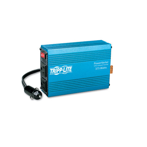 Tripp Lite wholesale. Powerverter Ultra-compact Car Inverter, 375w, 12v Input-120v Output, 2 Outlets. HSD Wholesale: Janitorial Supplies, Breakroom Supplies, Office Supplies.