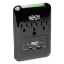 Tripp Lite wholesale. Protect It! Surge Protector, 3 Outlets-2 Usb, Direct Plug-in, 540 J, Black. HSD Wholesale: Janitorial Supplies, Breakroom Supplies, Office Supplies.
