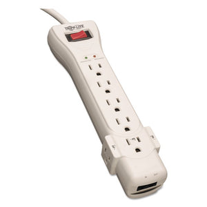 Tripp Lite wholesale. Protect It! Surge Protector, 7 Outlets, 15 Ft Cord, 2520 Joules, Light Gray. HSD Wholesale: Janitorial Supplies, Breakroom Supplies, Office Supplies.