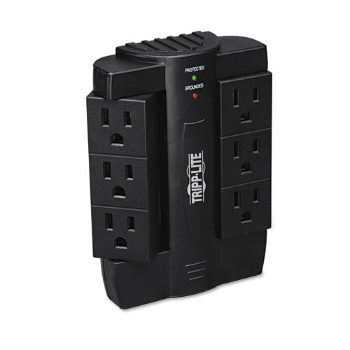 Tripp Lite wholesale. Protect It! Surge Protector, 6 Rotatable Outlets, Direct-plug In, 1500 Joules. HSD Wholesale: Janitorial Supplies, Breakroom Supplies, Office Supplies.