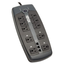 Load image into Gallery viewer, Tripp Lite wholesale. Protect It! Surge Protector, 10 Outlets, 8 Ft Cord, 2395 Joules, Black. HSD Wholesale: Janitorial Supplies, Breakroom Supplies, Office Supplies.