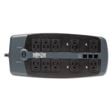 Load image into Gallery viewer, Tripp Lite wholesale. Protect It! Surge Protector, 10 Outlets, 8 Ft Cord, 2395 Joules, Black. HSD Wholesale: Janitorial Supplies, Breakroom Supplies, Office Supplies.