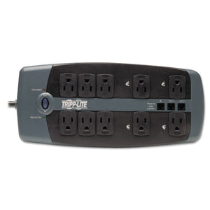 Tripp Lite wholesale. Protect It! Surge Protector, 10 Outlets, 8 Ft Cord, 2395 Joules, Black. HSD Wholesale: Janitorial Supplies, Breakroom Supplies, Office Supplies.