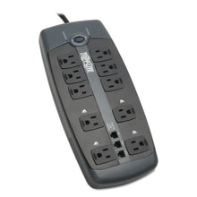 Load image into Gallery viewer, Tripp Lite wholesale. Protect It! Surge Protector, 10 Outlets, 8 Ft Cord, 2395 Joules, Black. HSD Wholesale: Janitorial Supplies, Breakroom Supplies, Office Supplies.