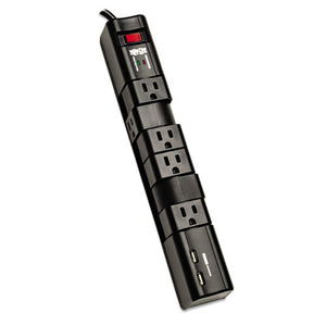 Tripp Lite wholesale. Protect It! Surge Protector, 6 Outlets-2 Usb, 8 Ft Cord, 1080 Joules, Black. HSD Wholesale: Janitorial Supplies, Breakroom Supplies, Office Supplies.