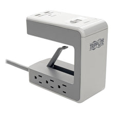 Load image into Gallery viewer, Tripp Lite wholesale. Six-outlet Surge Protector With Two Usb-a And One Usb-c Ports, 8 Ft Cord, 1080 Joules, Gray. HSD Wholesale: Janitorial Supplies, Breakroom Supplies, Office Supplies.