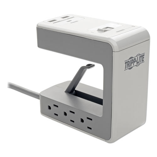 Tripp Lite wholesale. Six-outlet Surge Protector With Two Usb-a And One Usb-c Ports, 8 Ft Cord, 1080 Joules, Gray. HSD Wholesale: Janitorial Supplies, Breakroom Supplies, Office Supplies.