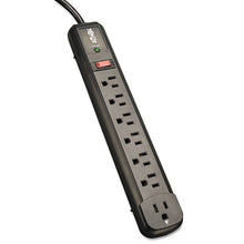 Load image into Gallery viewer, Tripp Lite wholesale. Protect It! Surge Protector, 7 Outlets, 4 Ft Cord, 1080 Joules, Black. HSD Wholesale: Janitorial Supplies, Breakroom Supplies, Office Supplies.