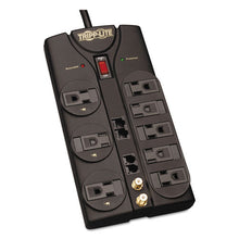 Load image into Gallery viewer, Tripp Lite wholesale. Protect It! Surge Protector, 8 Outlets, 10 Ft Cord, 3240 Joules, Rj45, Black. HSD Wholesale: Janitorial Supplies, Breakroom Supplies, Office Supplies.