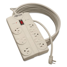 Load image into Gallery viewer, Tripp Lite wholesale. Protect It! Surge Protector, 8 Outlets, 25 Ft Cord, 1440 Joules, Light Gray. HSD Wholesale: Janitorial Supplies, Breakroom Supplies, Office Supplies.