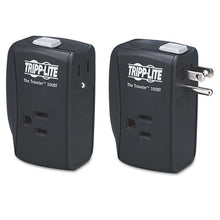 Load image into Gallery viewer, Tripp Lite wholesale. Protect It! Portable Surge Protector, 2 Outlets, Direct Plug-in, 1050 Joules. HSD Wholesale: Janitorial Supplies, Breakroom Supplies, Office Supplies.