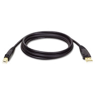 Tripp Lite wholesale. Usb 2.0 A-b Cable (m-m), 10 Ft., Black. HSD Wholesale: Janitorial Supplies, Breakroom Supplies, Office Supplies.