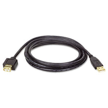 Load image into Gallery viewer, Tripp Lite wholesale. Usb 2.0 A Extension Cable (m-f), 6 Ft., Black. HSD Wholesale: Janitorial Supplies, Breakroom Supplies, Office Supplies.