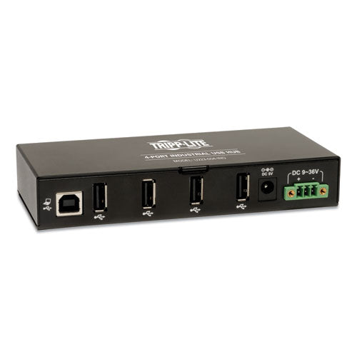 Tripp Lite wholesale. 4-port Usb 2.0 Mini Hub, Black. HSD Wholesale: Janitorial Supplies, Breakroom Supplies, Office Supplies.