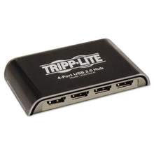 Load image into Gallery viewer, Tripp Lite wholesale. Usb 2.0 Hub, 4 Ports, Black-silver. HSD Wholesale: Janitorial Supplies, Breakroom Supplies, Office Supplies.