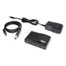 Tripp Lite wholesale. Usb 3.0 Superspeed Hub, 4 Ports, Black. HSD Wholesale: Janitorial Supplies, Breakroom Supplies, Office Supplies.