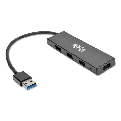 Tripp Lite wholesale. Ultra-slim Portable Usb 3.0 Superspeed Hub, 4 Ports, Black. HSD Wholesale: Janitorial Supplies, Breakroom Supplies, Office Supplies.