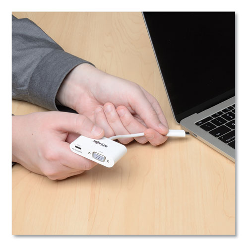 Tripp Lite wholesale. Usb 3.1 Gen 1 Usb-c To Vga Adapter, Usb-c Pd Charging Port. HSD Wholesale: Janitorial Supplies, Breakroom Supplies, Office Supplies.