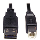 Tripp Lite wholesale. Universal Reversible Usb 2.0 Cable, Reversible A To B (m-m), 6 Ft., Black. HSD Wholesale: Janitorial Supplies, Breakroom Supplies, Office Supplies.
