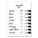 uni-ball® wholesale. UNIBALL Signo 207 Retractable Gel Pen, Medium 0.7 Mm, Assorted Ink-barrel, 8-set. HSD Wholesale: Janitorial Supplies, Breakroom Supplies, Office Supplies.
