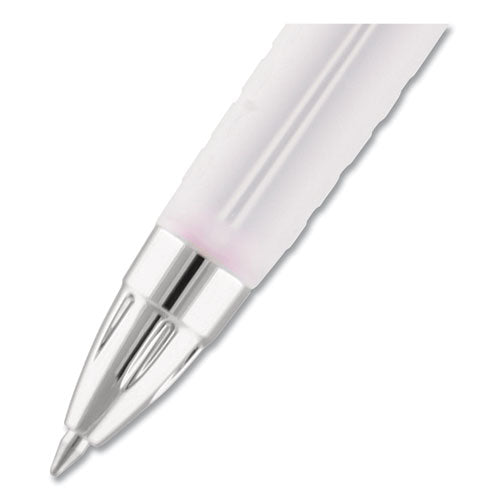 uni-ball® wholesale. UNIBALL Signo 207 Retractable Gel Pen, Medium 0.7 Mm, Black Ink, Pink Barrel, 2-pack. HSD Wholesale: Janitorial Supplies, Breakroom Supplies, Office Supplies.