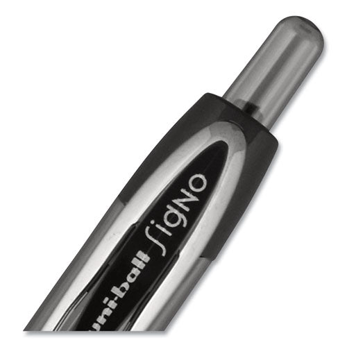 uni-ball® wholesale. UNIBALL Signo 207 Retractable Gel Pen, 1 Mm, Black Ink, Translucent Black Barrel, Dozen. HSD Wholesale: Janitorial Supplies, Breakroom Supplies, Office Supplies.