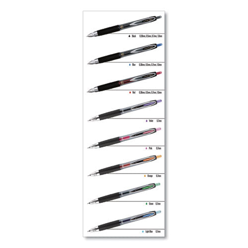 uni-ball® wholesale. UNIBALL Signo 207 Retractable Gel Pen, Bold 1 Mm, Blue Ink, Black-blue Barrel, Dozen. HSD Wholesale: Janitorial Supplies, Breakroom Supplies, Office Supplies.