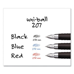 uni-ball® wholesale. UNIBALL 207 Signo Gel Ultra Micro Retractable Gel Pen, 0.38mm, Black Ink, Smoke Barrel. HSD Wholesale: Janitorial Supplies, Breakroom Supplies, Office Supplies.